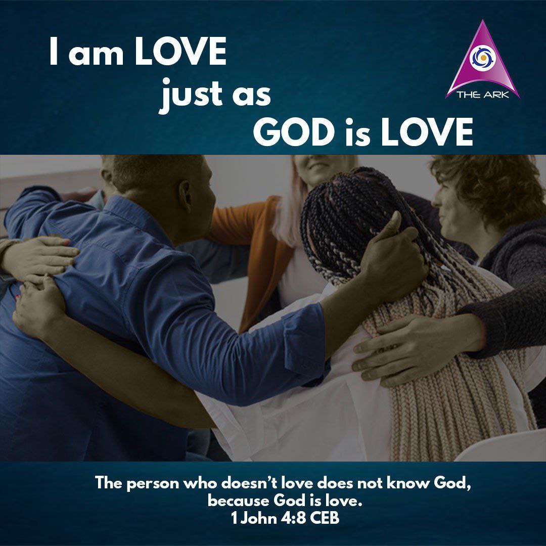 I am Love just as God is Love.