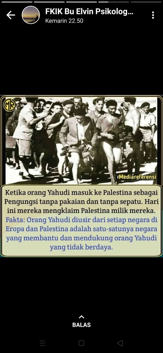 Tidak disukai dan terusir oleh banyak orang di mana", terus kalian jadi pengungsi dan diperlakukan secara baik di Palestina, sekarang kalian  merampok negeri yg menolong kalian !
Dasar Biadab laknatullah !

#IsraelTerrorist 
#IsraelTerrorist