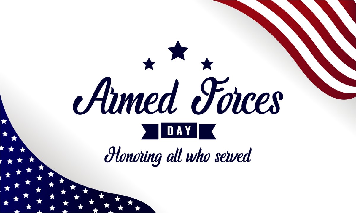 Today we Honor all who have served.  THANK YOU! #gcs2021 #armedforcesday