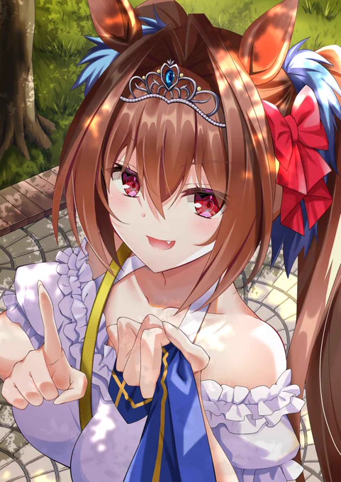 ウマ娘よく描いてます。
 #ド直球に言いますがフォローしてください  #ウマ娘 