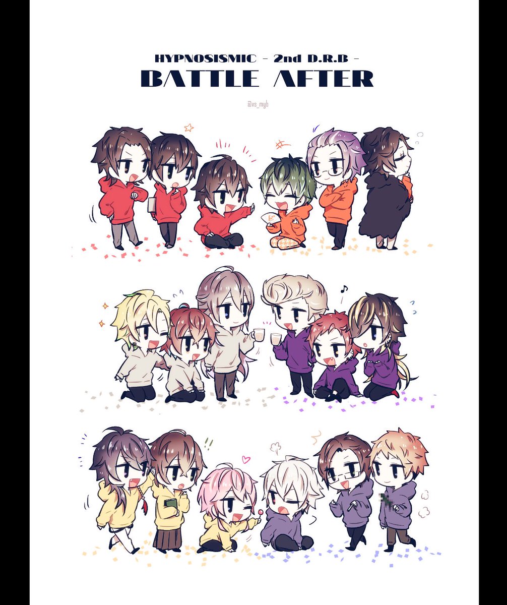 『2nd BATTLE AFTER』
全員で打ち上げ!本当にお疲れ様でした!
#ヒプマイ結果発表SP 