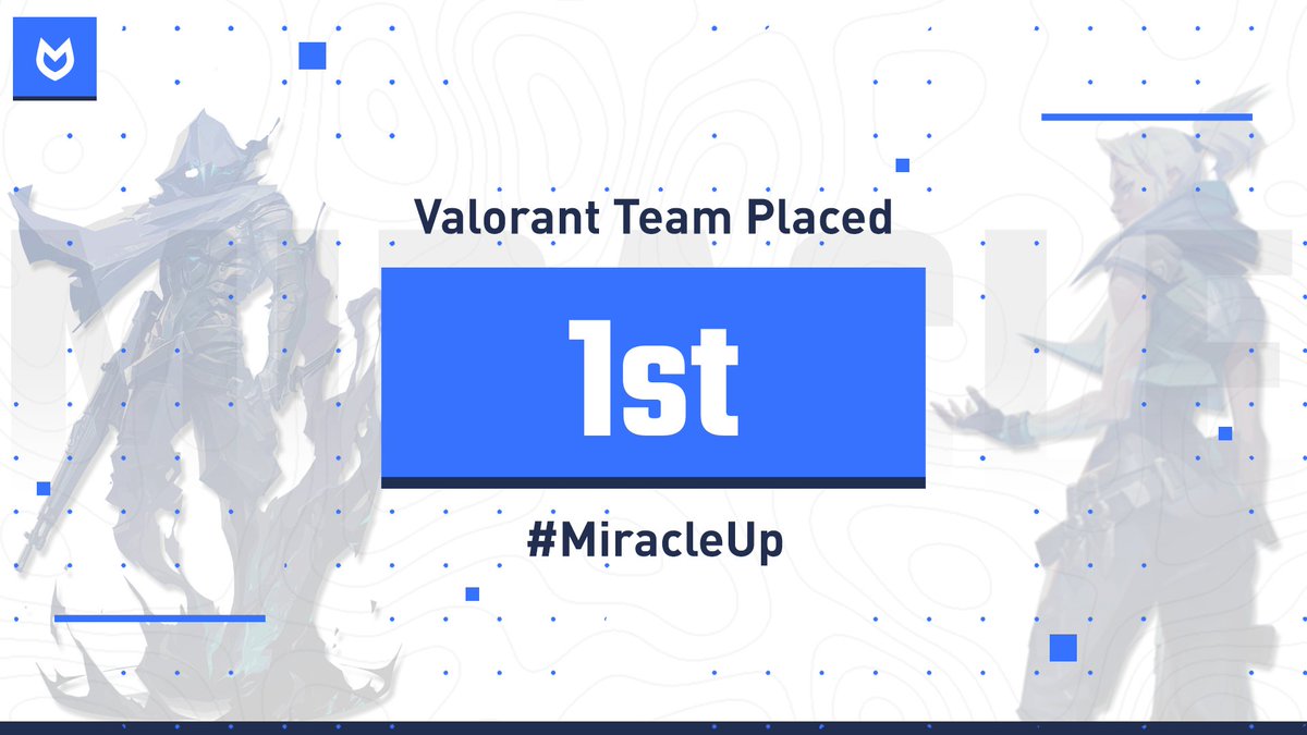 teammiraclegg's tweet photo. Congrats to Our Valorant Team for WINNING the Oceanic Community Cup #5!!! 🥳
INCREDIBLE performance and we can't wait for the future!
#MiracleUp #FrMiracle #MiracleWinterRC https://t.co/xpJ29svBU1