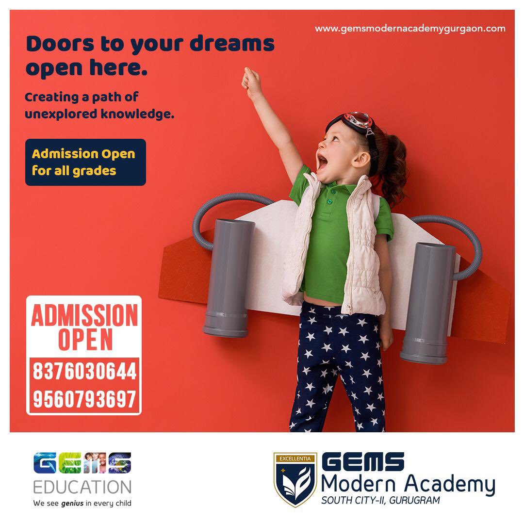 satyaschoolggn's tweet photo. Doors to your dreams open here!

Admission Open for all grades!

#gemsmodernacademygurgaon #GEMSEducation #AdmissionOpen #TopCBSESchool #bestschoolingurgaon 

@Neetibhalla28 @Deepika73854242 @KapurRetika @SmitaDabas https://t.co/7OnHD4xVOt