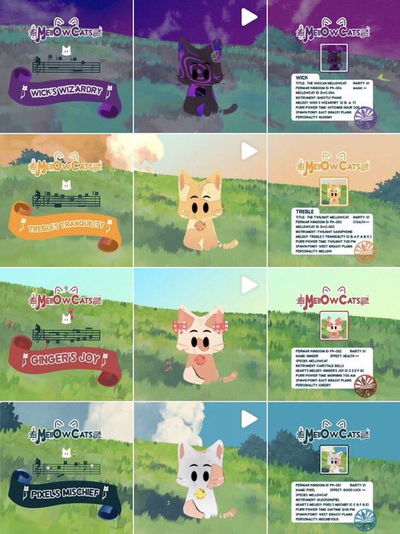 PerMar__'s tweet photo. Gas is going down!!! Purrrrfect time to adopt a #MellOwCat . Who is it gonna be ?? I believe everyone can identify themselves in a MellOwCat’s personality UwU ✨🏰✨

https://t.co/iMN9meV3HM

#nftcollector #NFTCommunity #nftcollectible #NFTartist #nftart https://t.co/AGVGt7qKkK