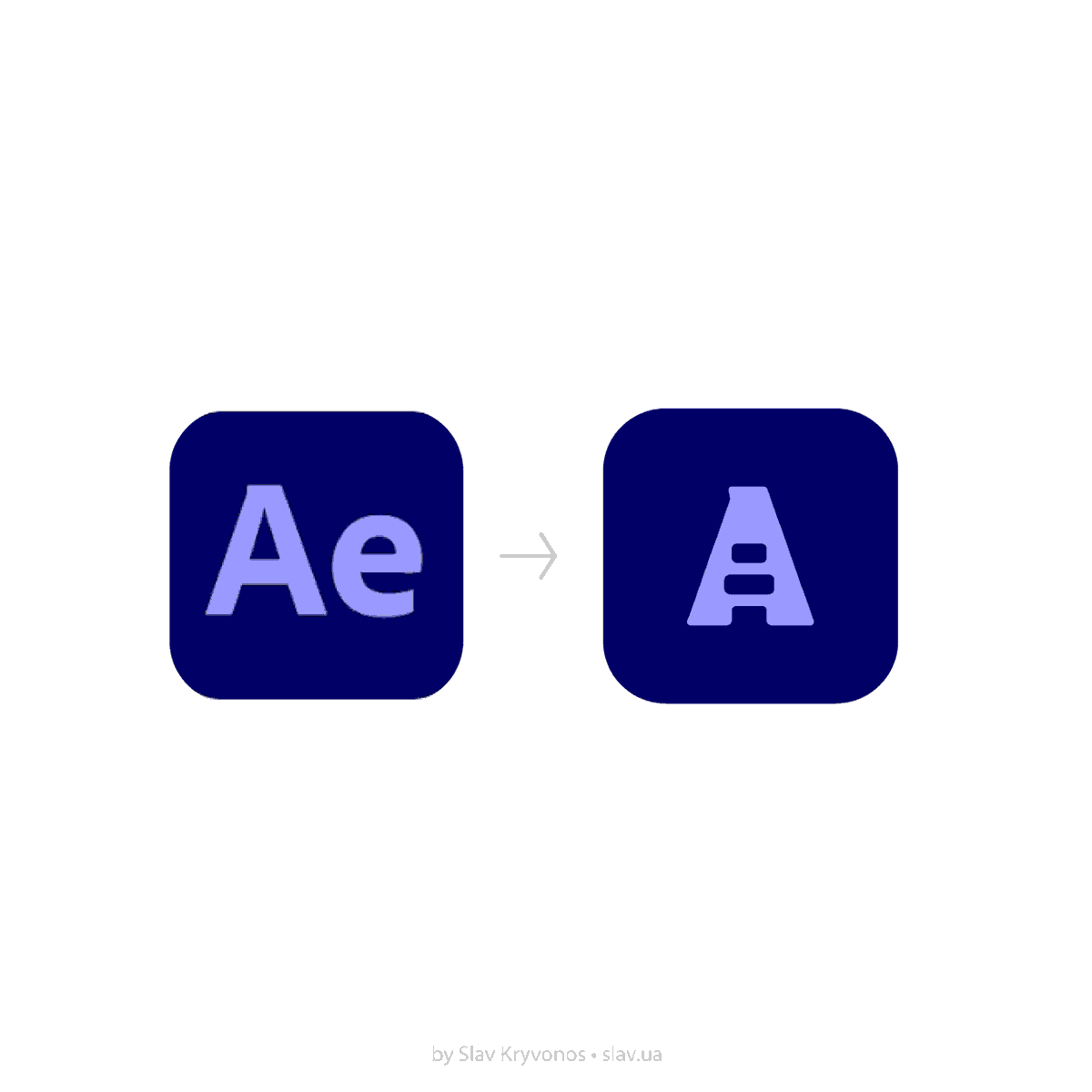 KryvonosSlav's tweet photo. redesigned two logo for @Adobe )
• Adobe Illustrator
• @AdobeAE https://t.co/MfJueebI9r