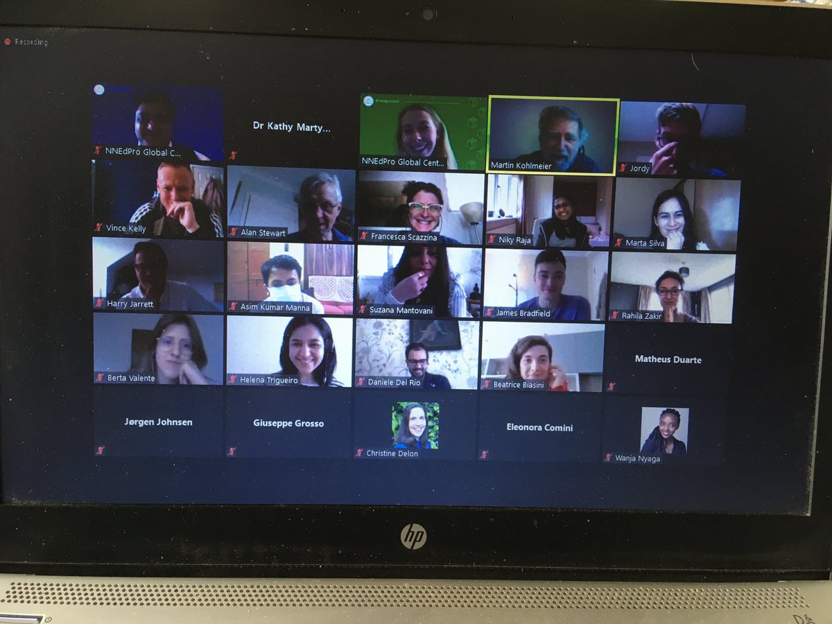 Great plenary session with class of 21 - #NNEdPro21 Summer school <a href="/ERimNN/">ERimNN</a>