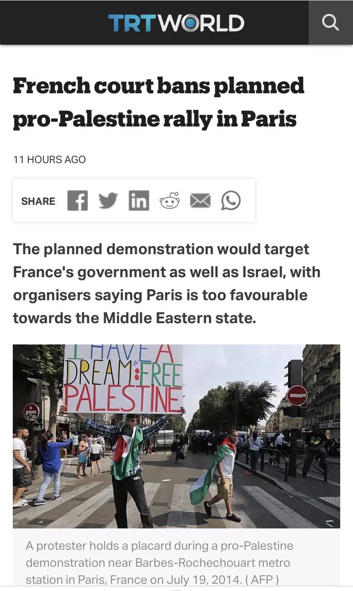 sayedzbukhari's tweet photo. It’s seems that in France freedom of speech is only limited to islamophobic comments these days. https://t.co/sjD6E16Knk