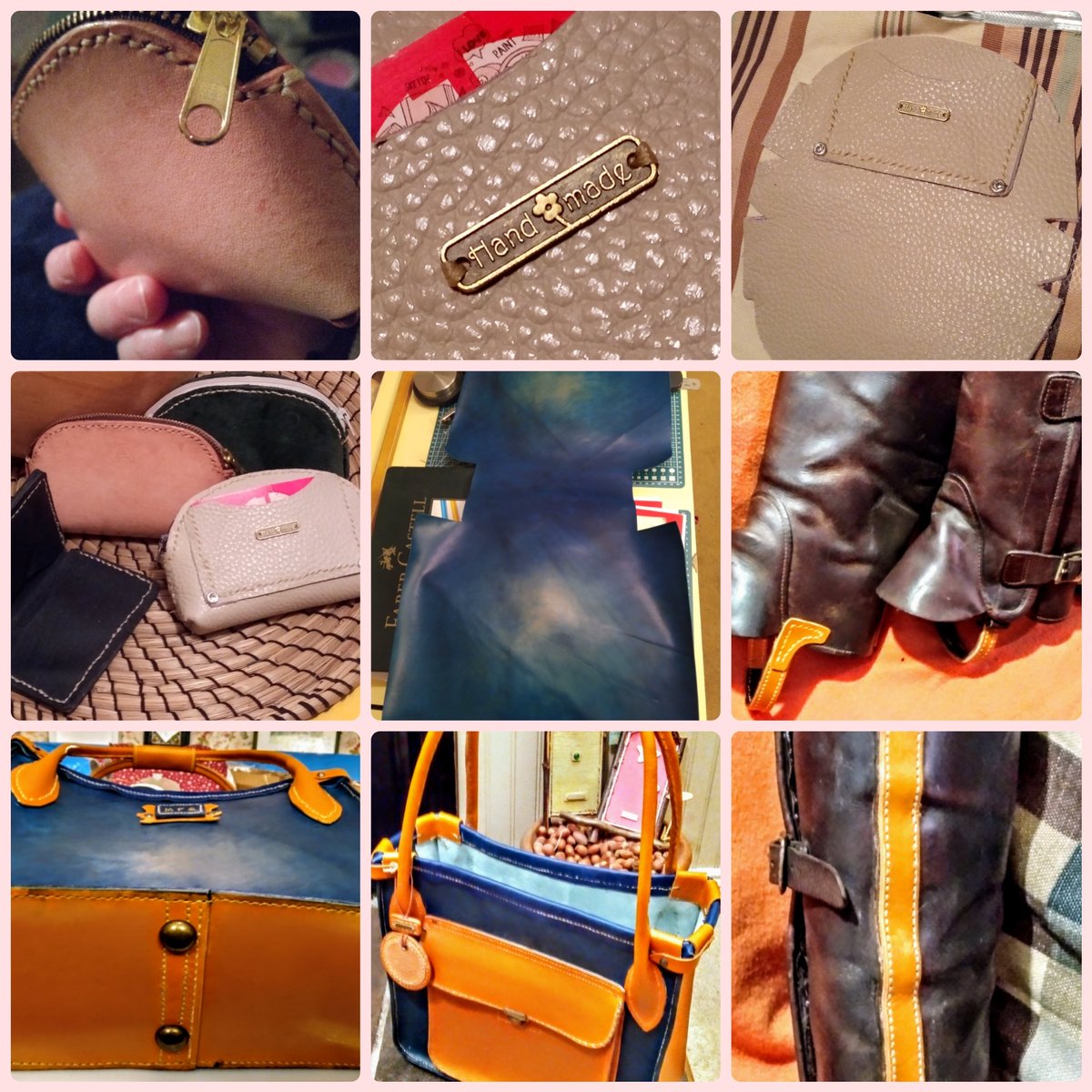 zentangle_club's tweet photo. Leather Craft - My learn something new during Covid. From repairs to my equestrian gear to making coin purses, card cases and a Tote bag extrordinaire #leathercraft #leathertote #leatherchaps #qualityleather #calfhide
#MentalHealthAwarenessWeek
What have you done with your time? https://t.co/IauWHuo0M3