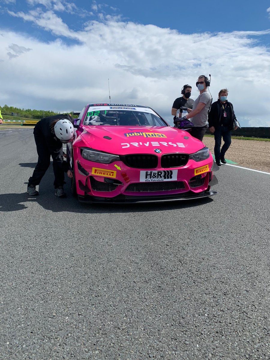 Ready for the race!
#bmwm4gt4 #bmw #adacgt4germany