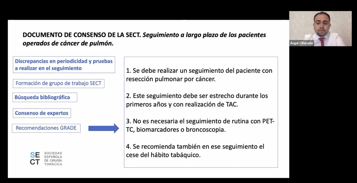 DoctorFigueroa's tweet photo. Today @JlRecuero and @acilram have presented at #SECT2021 our "Clinical Guide for the management of Malignant Pleural Effusion" and "Consensus Document on the long-term follow-up for operated patients with NSCLC" https://t.co/Dn82JEwidL