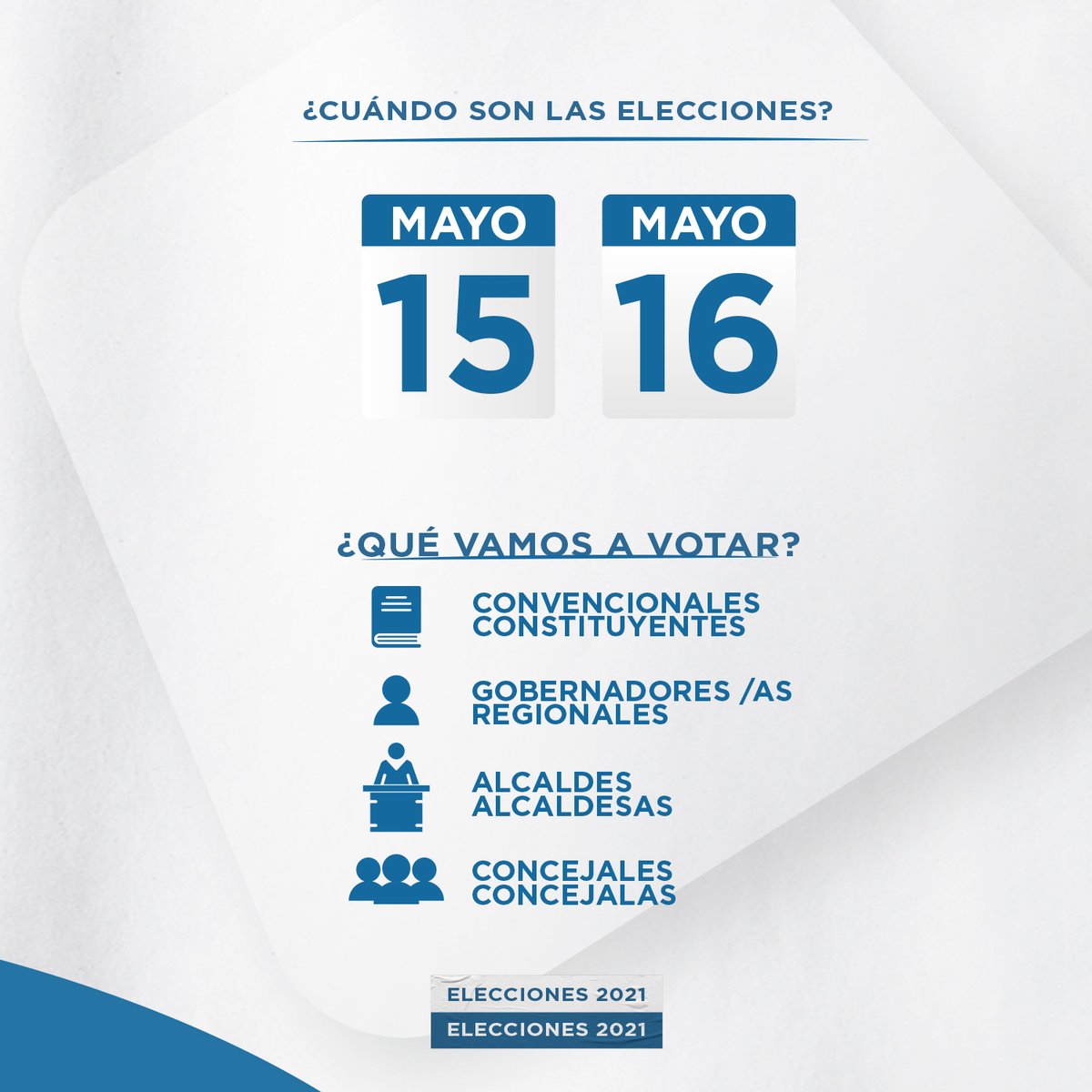 Cruzados's tweet photo. ¡Hoy y mañana son las #Elecciones2021CL! 🗳️

Invitamos a #LasCruzadas y #LosCruzados a participar🙌

➡️ Usa mascarilla 😷 , alcohol gel ✨, no olvides tu cédula 🆔 y lleva lápiz azul ✍️ https://t.co/pa746VT2mw