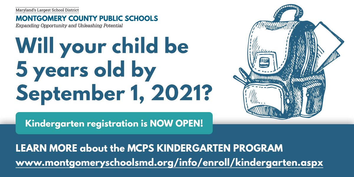 Kindergarten registration for the 2021-2022 school year is open! Children must be 5 years old on or before September 1, 2021. Learn more: ow.ly/y5gh50EMMoR