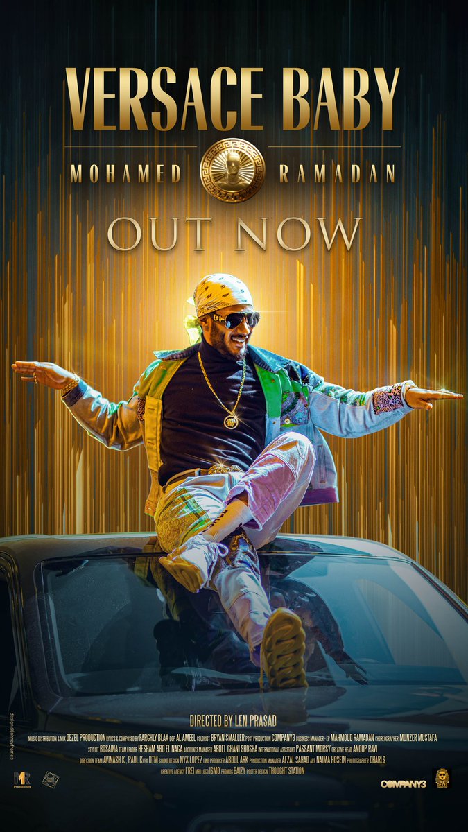 Happy to be a part of this international track..

Check it out:
youtu.be/_qXKHlnV_r8

#mohamedramadan #versacebaby #arabpop