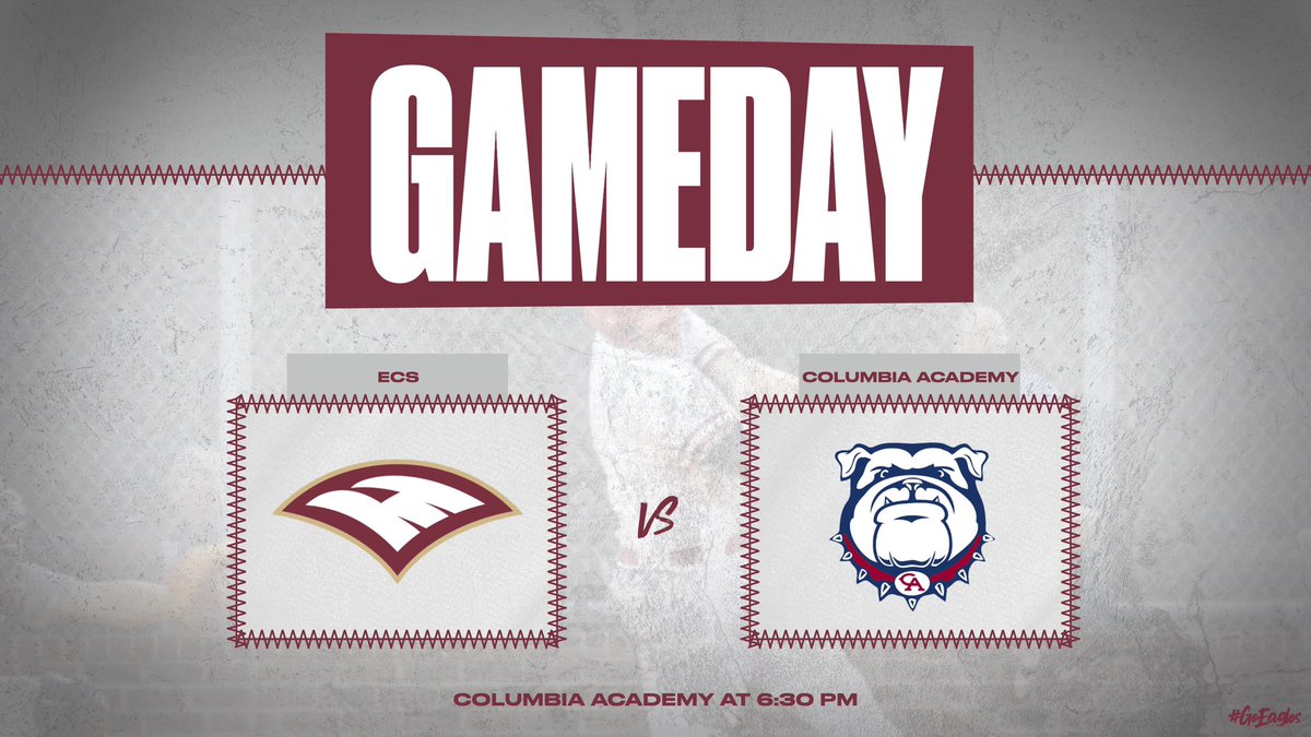 ECSAthletics's tweet photo. Varsity Baseball travels to Nashville for the first round of the state tournament. #GoEagles https://t.co/0jzimCI2vr