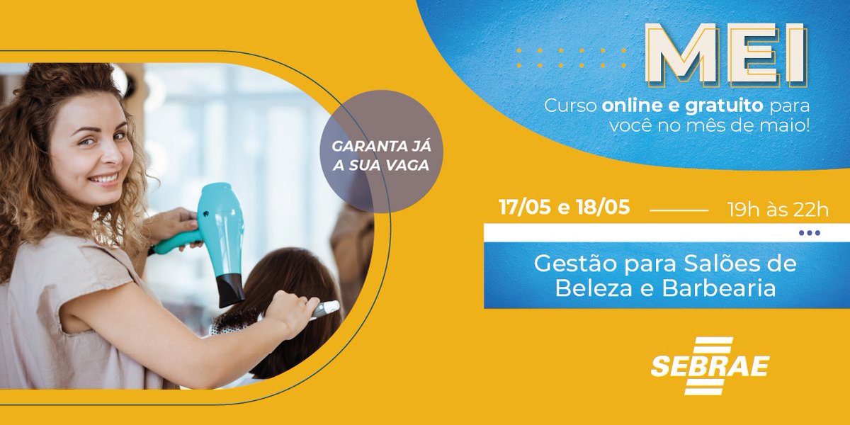 sebraenodf's tweet photo. Você que trabalha com salão de beleza e barbearia, temos uma oportunidade perfeita para sua empresa.

O Sebrae DF preparou dois dias incríveis com capacitações voltadas para o seu negócio! 

Inscreva-se: https://t.co/y8vBIrj9Or

#Sebrae #Capacitaçoes #Curso #SalaoDeBeleza https://t.co/JwJ3CNm9Xw