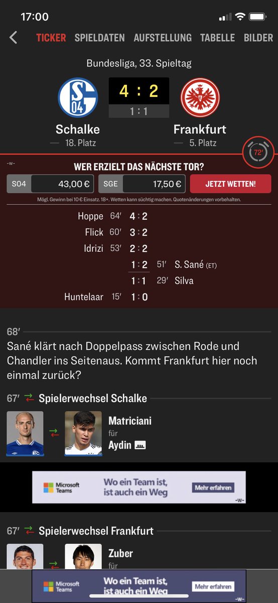 7Savvyy's tweet photo. Was den jetzt los https://t.co/J4qPF4XwRX