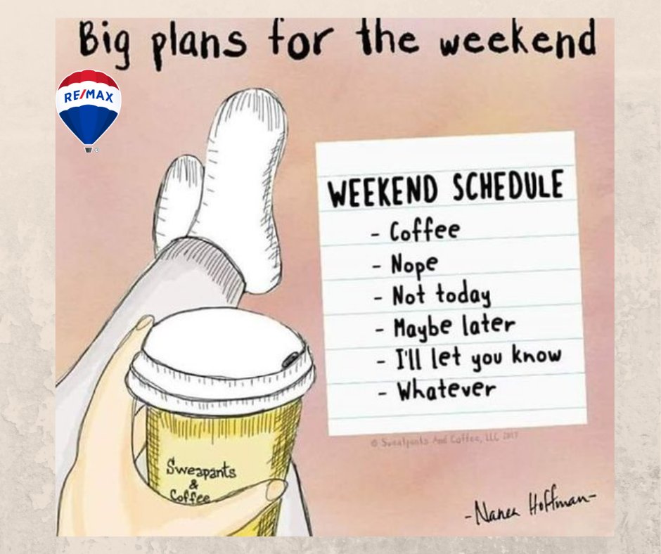 remaxwhatcom's tweet photo. Anyone else have "big plans"!? 😏😅 https://t.co/oJIF7dcfiu