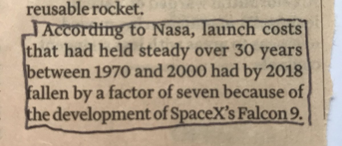 KuhtJames's tweet image. Absolutely staggering statistic.

Who/what’s going to be the SpaceX to Augustine’s law?

(Augustine’s law = exponentially rising military aircraft costs mean that by 2054 the entire US defence budget will purchase on aircraft)