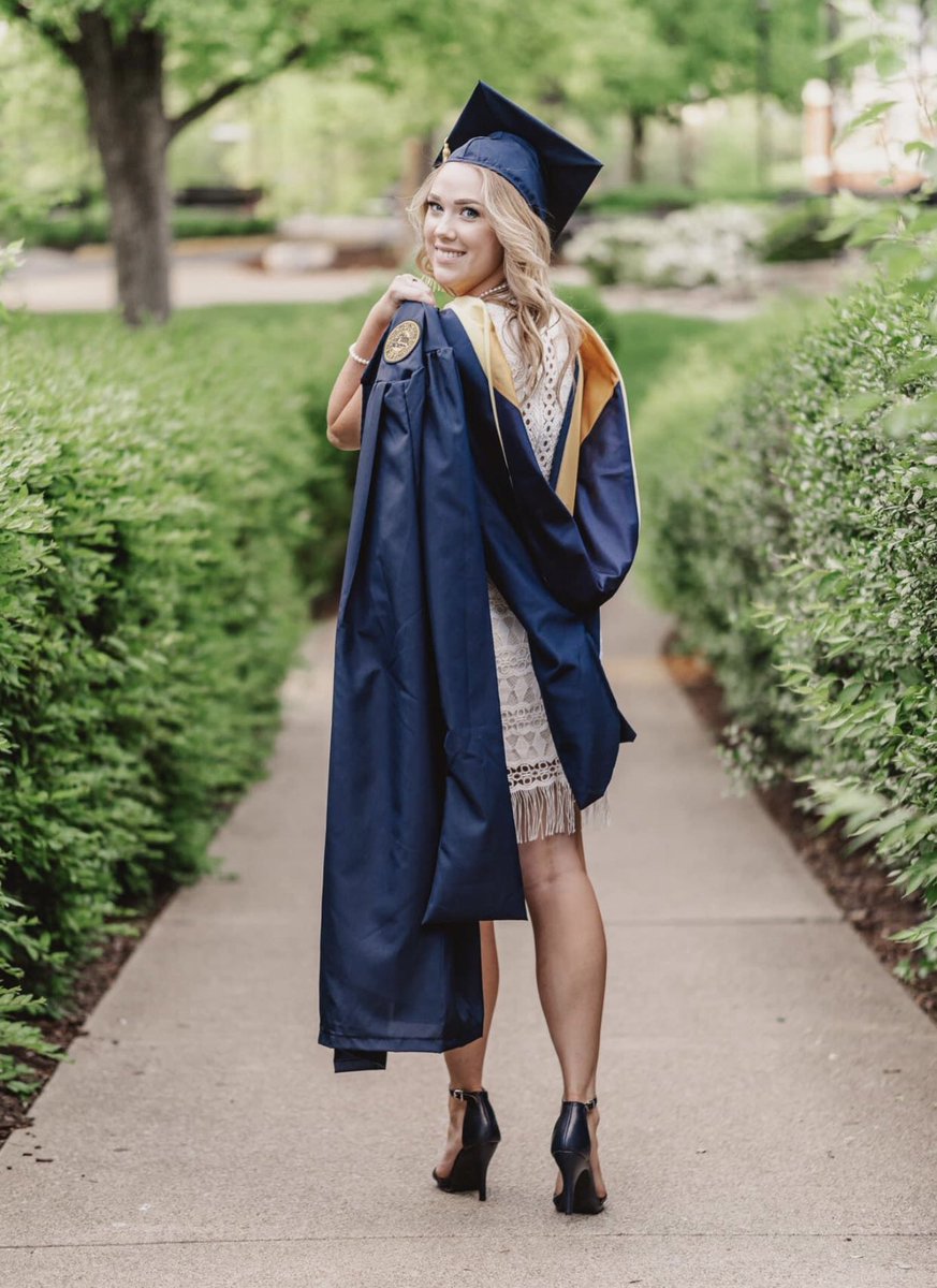 Here to cheer on Eryn Fleming🎓#wvugrad