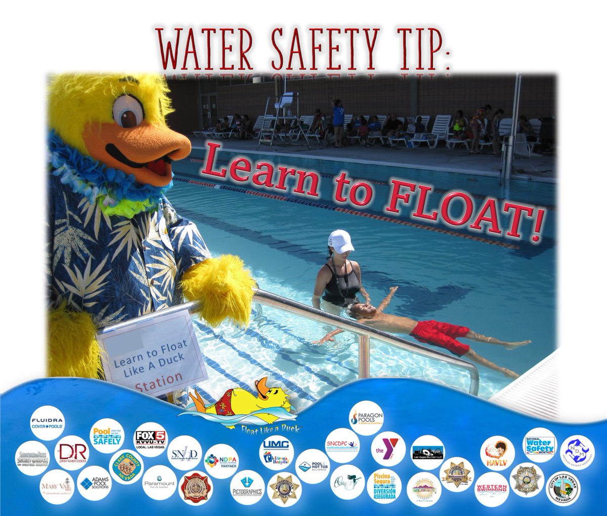 Duckieparagon's tweet image. Learn to FLOAT! #learntofloat #swimlessons #floatlikeaduck #watersafetymonth #watersafetytip #paragonpoolslv @drownalliance @ThePHTA @SNCDPC  @poolsafely @PatrolNevada @LasVegasFD @MayisNWSM @maryvailMBA @UMCSN @LVMPD @lasvegasymca @MermaidsDesert @OviaENT @PictographicsLV