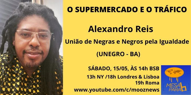 moozBRASIL's tweet photo. Logo mais, 14h BSB, conversamos com @Luangoreis #UNEGRO sobre as vidas negras entre a polícia, as milícias e o tráfico, E sobre Bruno e Yan Barros, entregues aos traficantes por seguranças do supermercado Atakarejo em Salvador e brutalmente assassinados. 
https://t.co/90Mb3zhFWC https://t.co/2Erf2ECemp