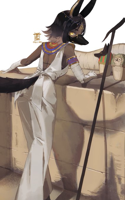 アヌビスのtwitterイラスト検索結果