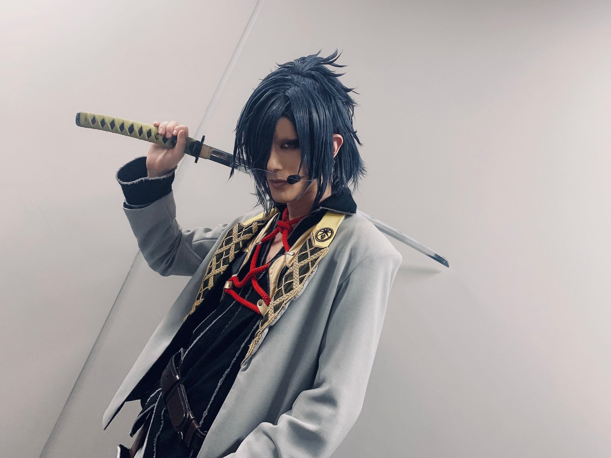 ミュージカル刀剣乱舞 刀ミュ 大典太光世 缶バッジ 色紙 クリアカード ミュージカル刀剣乱舞 刀ミュ目出度歌誉花舞 十周年祝賀会 缶