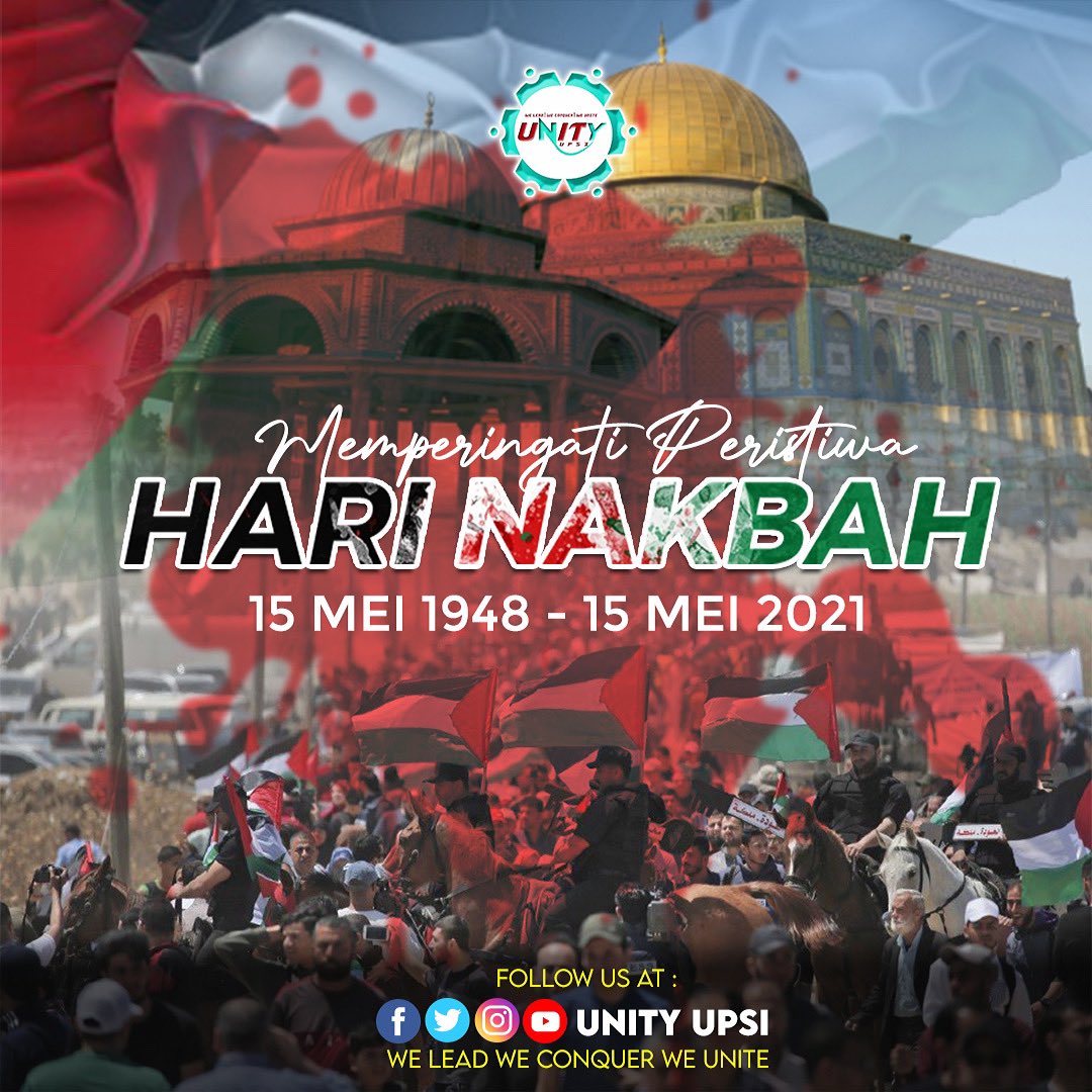 UNITYUPSI_'s tweet photo. [MEMPERINGATI PERISTIWA HARI NAKBAH]

Bacaan selanjutnya...

Fb : https://t.co/oL4ZySn7xY
Ig : https://t.co/iqRMqaL071

#HariNakhbah
#KitaUNITY
#UNITYUPSI
#UPSIMalaysia
#UPSINo1Pendidikan
#WeLeadWeConquerWeUnite https://t.co/8VFXnXMlwA