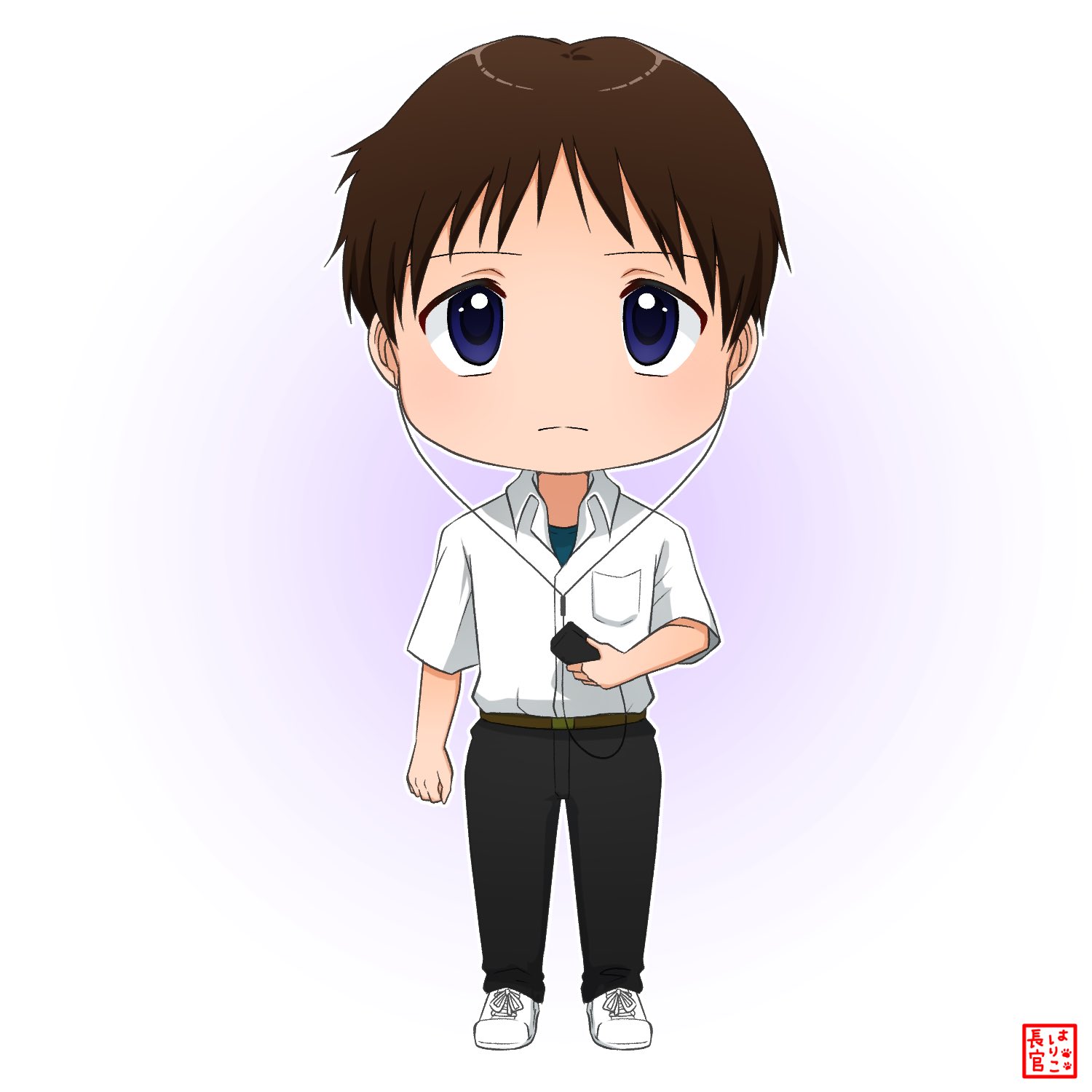 はりこ長官 ミニキャラシンジ 碇シンジ エヴァンゲリオン イラスト Shgnjiikari Evangelion Illustration T Co D3ua1bohbj Twitter