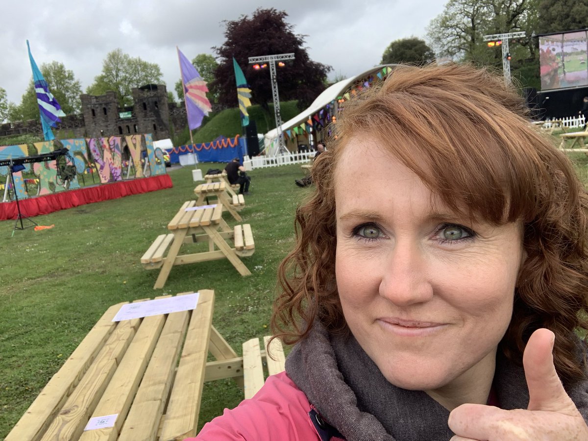 Sali_T's tweet photo. Great to be back working in a live event environment! #TestEvent #Tafwyl21 https://t.co/VZ0Vrgha8l