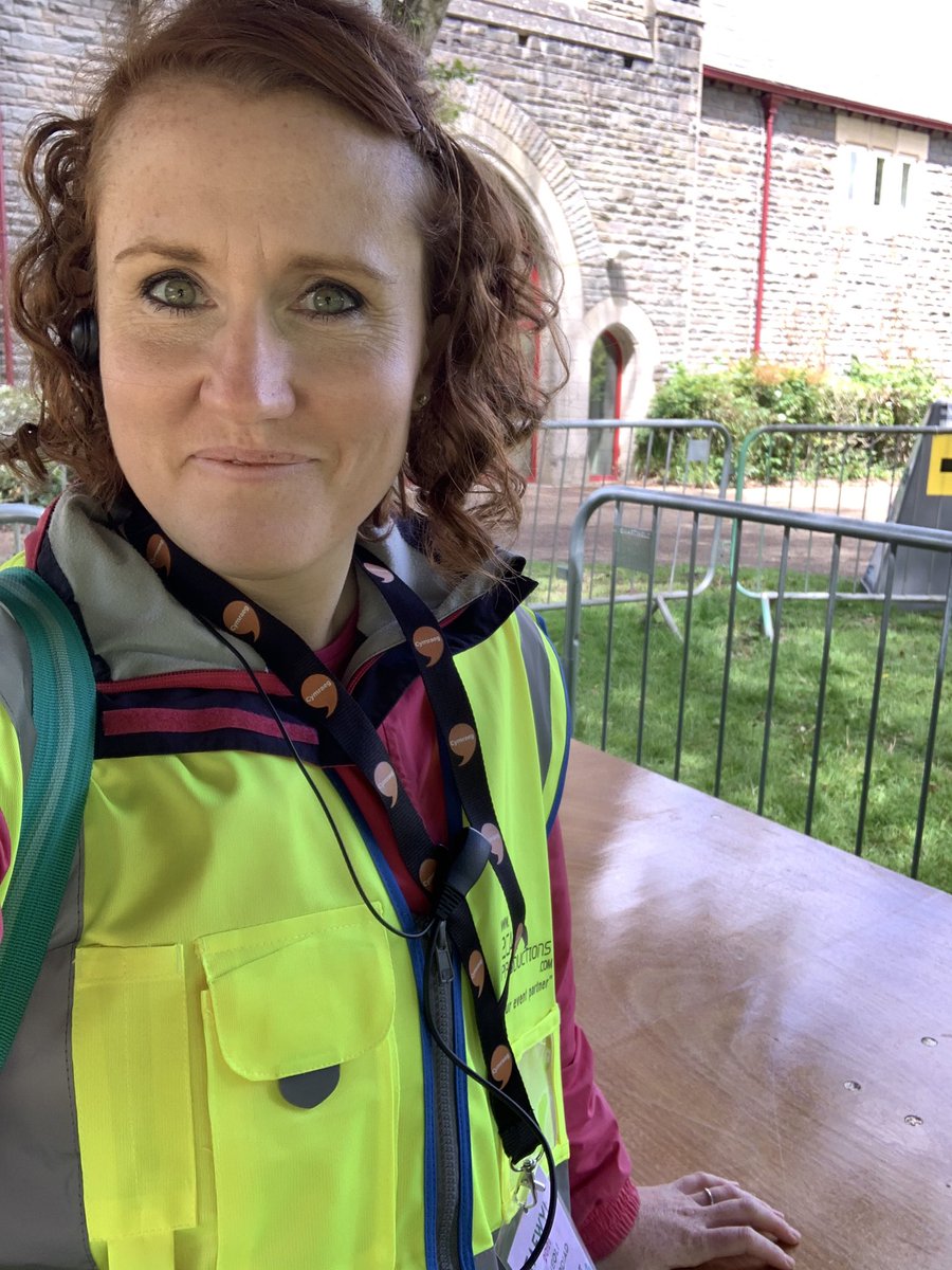 Sali_T's tweet photo. Great to be back working in a live event environment! #TestEvent #Tafwyl21 https://t.co/VZ0Vrgha8l