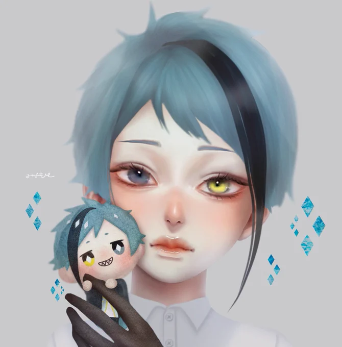 #五月病でしんどいのでTLを可愛いオクタイラストで埋めつくして癒してください

再掲稚魚イドちゃん。。🙌
稚魚アズも描かなきゃ描きたい💃💃💃 