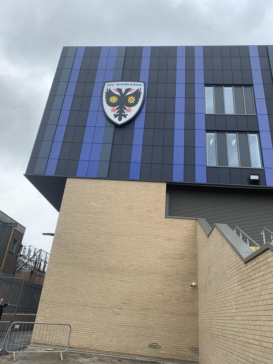 Very grateful to be receiving #1stdose <a href="/AFCWimbledon/">AFC Wimbledon</a> thank you to all the team and volunteers here running the vaccine centre