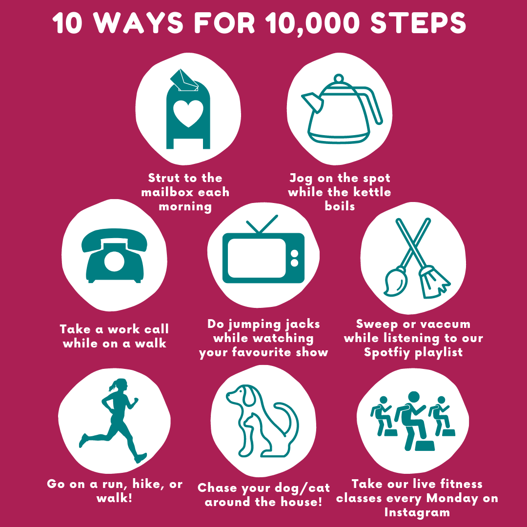 BreastCancerCDN's tweet photo. ATTENTION: Can you do 10,000 steps a day? 🏃
 
We see you stepping and we love it…. but the work isn’t over yet! If every registrant does 10,000 steps a day for the rest of May, we will crush our Billion Steps goal! 
 
Here are 10 fun ways to get 10,000 steps and inspire you 👟 https://t.co/BlTKJy1HMn