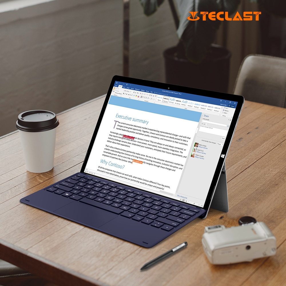 TeclastOfficial's tweet photo. Present your ideas from any angle.😍
Change the angle of #X6PLUS with the 135° Seamless Adjustable Kickstand. You can type in any position and still be comfortable. This is the 2-IN-1 tablet companion to take everywhere, at home and on your travels.🥰🥰 https://t.co/JDII2HfZ9n