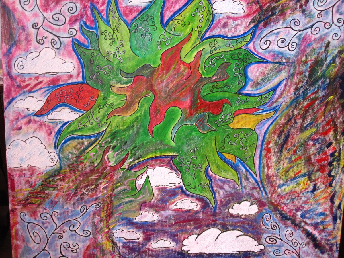 BoddickerThe's tweet photo. One of my early acrylic paintings. #art #painting #acrylicpainting #arts https://t.co/SiYeLSECA6
