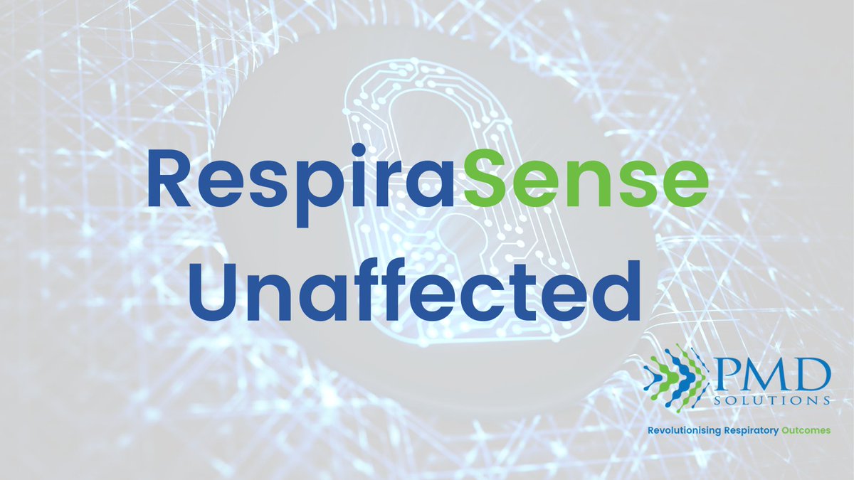 PMD_Respiratory's tweet photo. ⚠️ NOTICE ⚠️
RespiraSense technology remains unaffected by HSE technical difficulites, continuing to work on Bluetooth. Patients remain unaffected.
#MakingEveryBreathCount #CyberAttack https://t.co/KHKYWhaRIv