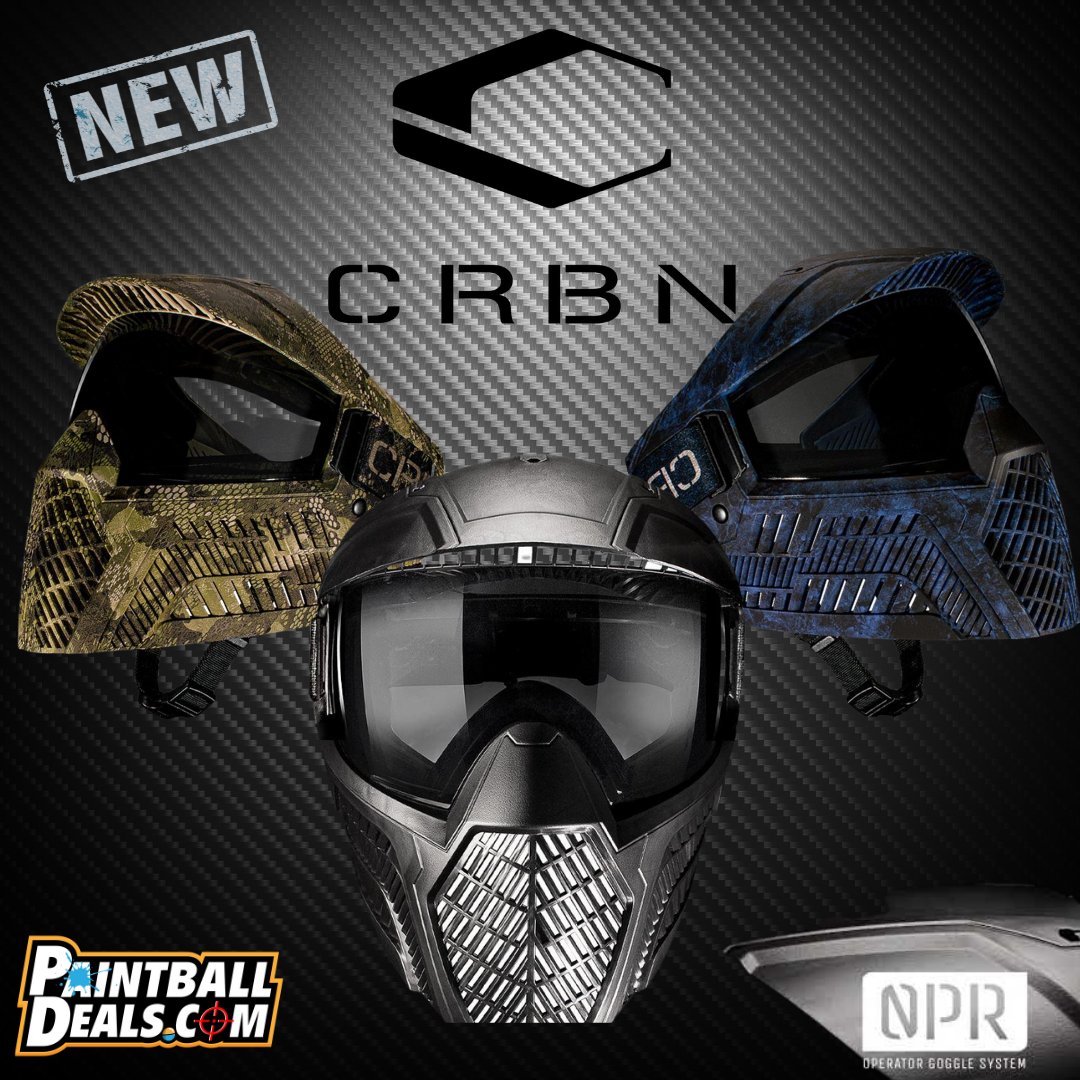 PbDeals805's tweet photo. SHOP CRBN NOW> https://t.co/mDrY568Dii

Carbon OPR Operator Thermal Paintball Goggles Mask

The ideal integrated mask and goggle system with a balance of fit, breathability, protection, and value. Exceeds ASTM safety standards for protection from both .68 and .50 paintballs. https://t.co/Sw3JRb3SoC