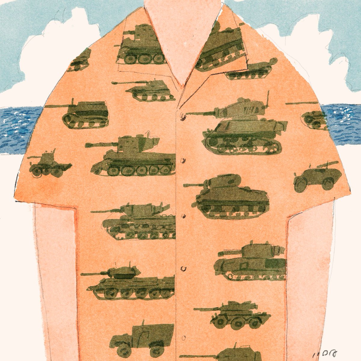「tanks #戦車 」|飯田研人 Kento IIDAのイラスト