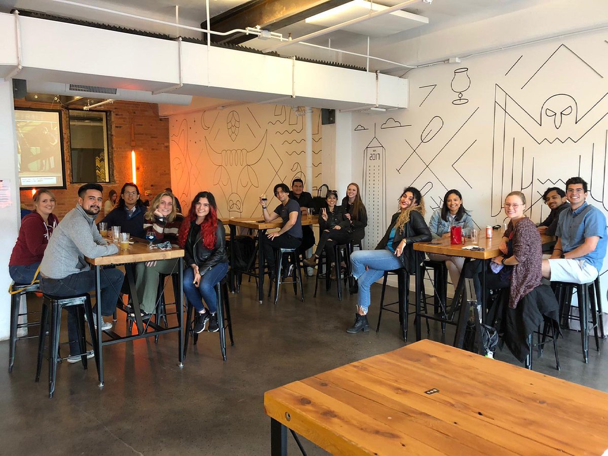 Thanks for coming yesterday! We had a great time socializing in person for the first time in a while!