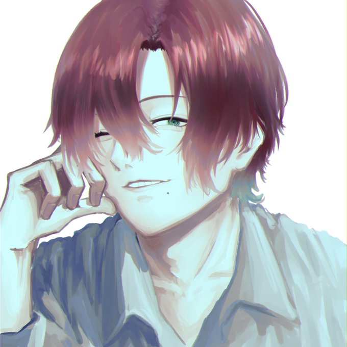 頬杖のtwitterイラスト検索結果