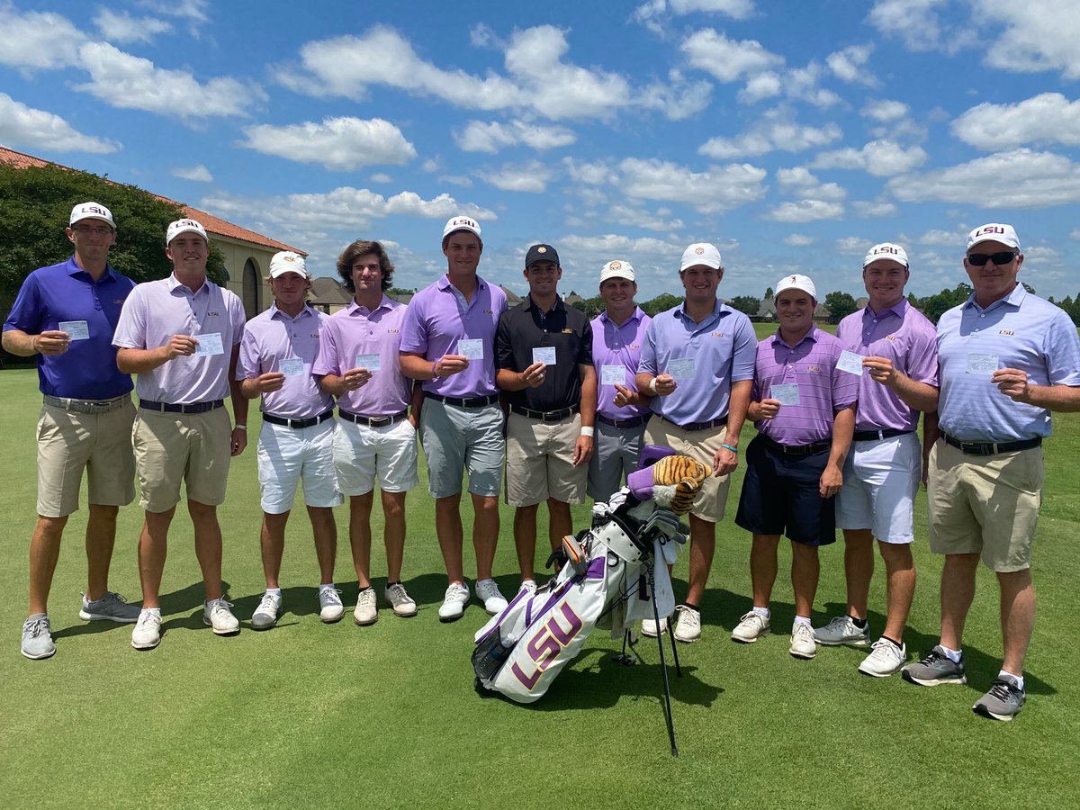 LSU Men's Golf tweet media