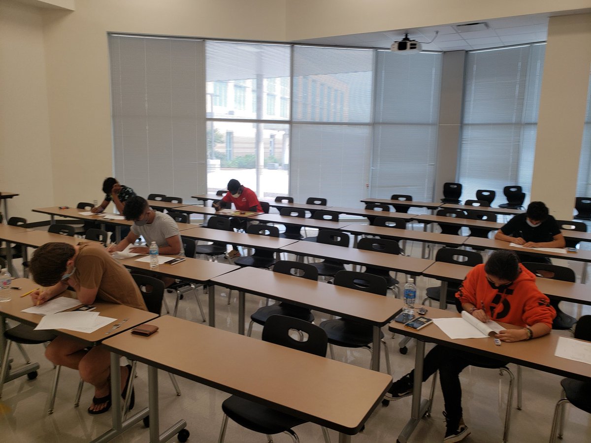 SuperCopeland's tweet photo. What do you do the morning of prom? We're taking a practice AP Chemistry exam. #MatadorFamily @SeguinHSTx https://t.co/d2PUWKh2qw