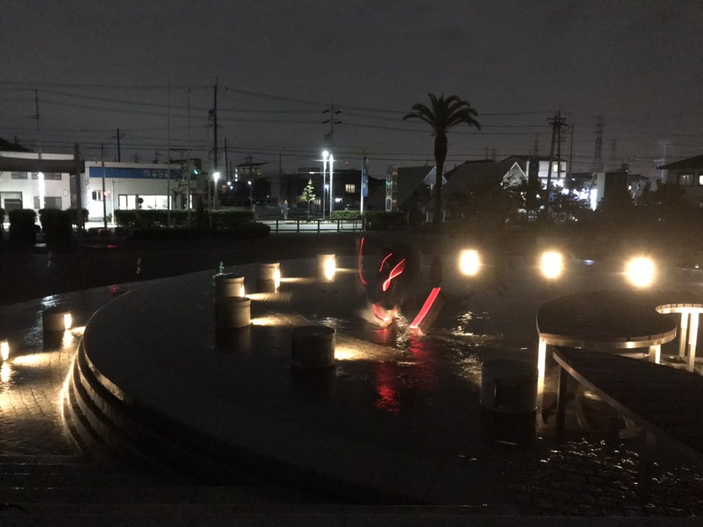 asukegoen's tweet photo. カウントダウンがオリンピックと同じだなんて。こまきアートプロジェクト『点と点と線』 https://t.co/nNuHjYS7ij
