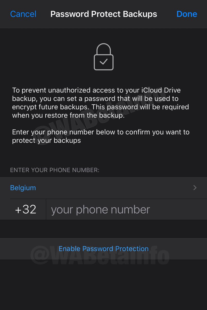 <a href="/WhatsApp/">WhatsApp</a> is working on end-to-end encrypted backups, on WhatsApp for Android and iOS. 🙌🏼