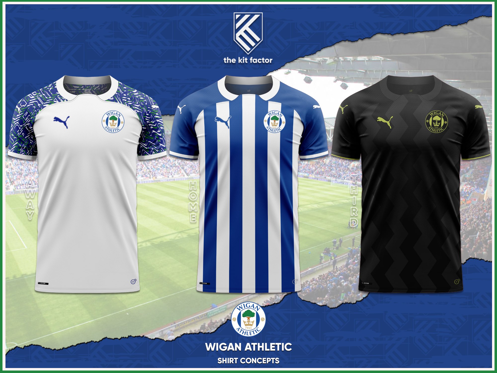 Wigan athletic best sale jersey