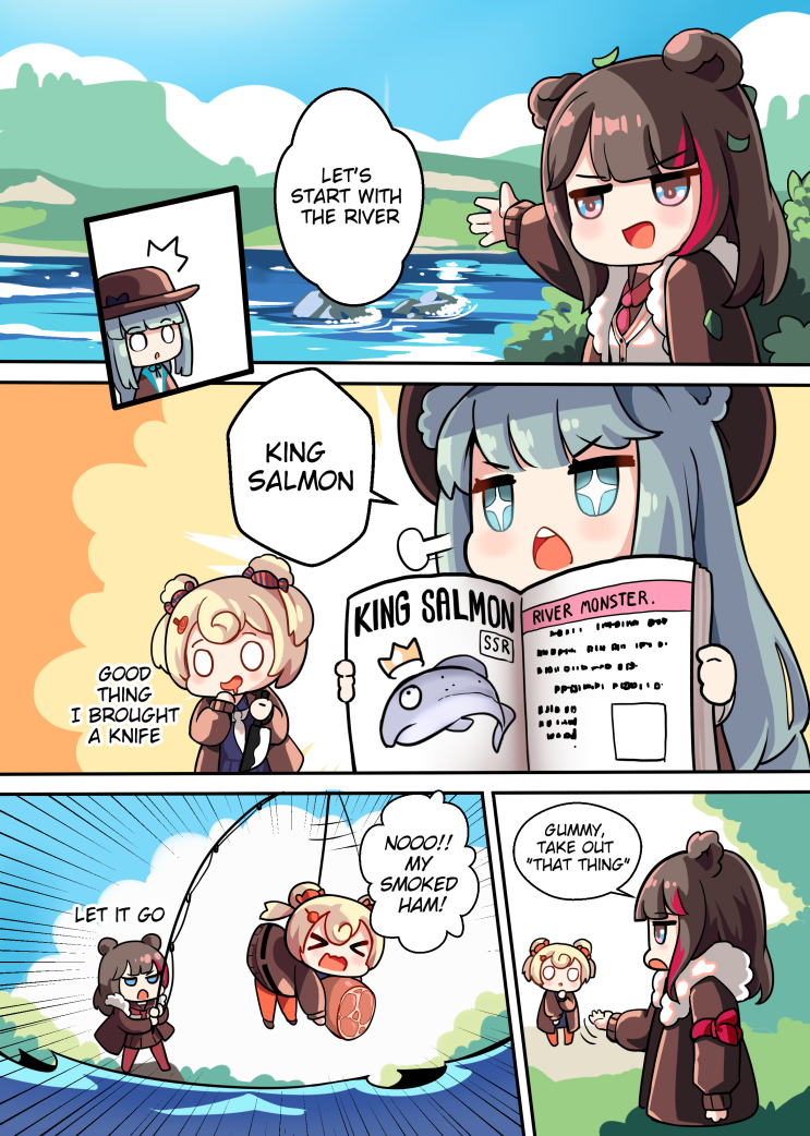 Today is my birthday! Here's Three Little Bears 10 pages for free reading (p 1-4)
ep2. are also planned. Support from here https://t.co/zwjrH7eykp
#Arknights 