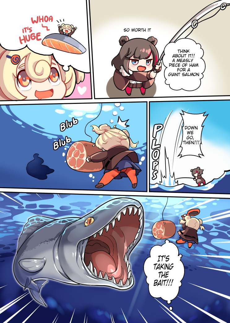 Today is my birthday! Here's Three Little Bears 10 pages for free reading (p 1-4)
ep2. are also planned. Support from here https://t.co/zwjrH7eykp
#Arknights 