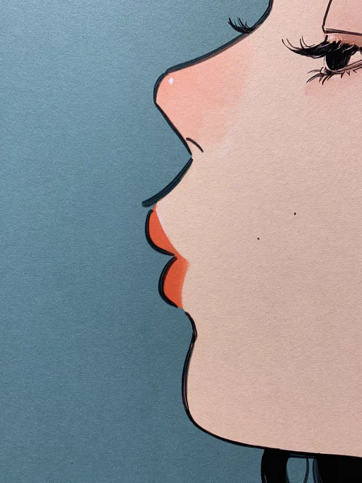 こちらは和紙に印刷
ぺったりした質感が浮世絵っぽくてよい 