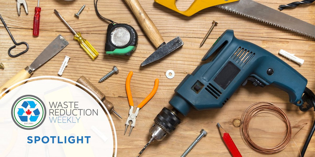 CEMonthCanada's tweet photo. We often focus on owning our own products - things like drills that we might not use everyday. A shift in mindset towards a #circulareconomy allows us to think about minimizing the waste created from products and maximize their life. https://t.co/tAqRJnY22o